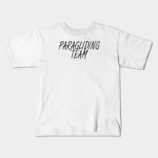 Paragliding team Kids T-Shirt